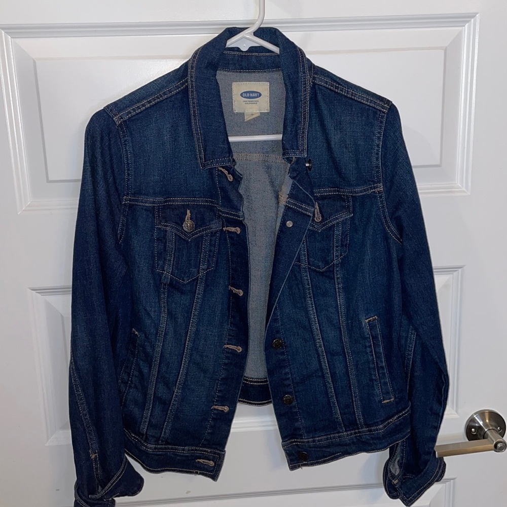 Dark Denim Jean Jacket